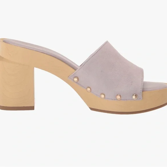 Woman's Franco Sarto Womens Capri 3 Clog Sandal in Soft Lilac size 8.5 - Picture 2 of 9